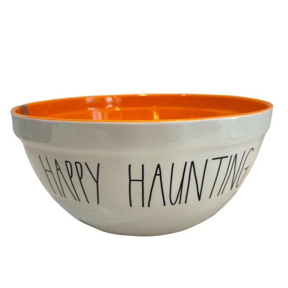 Rae Dunn Happy Haunting Halloween‎ Candy or Popcorn Melamine Bowl - Picture 1 of 9